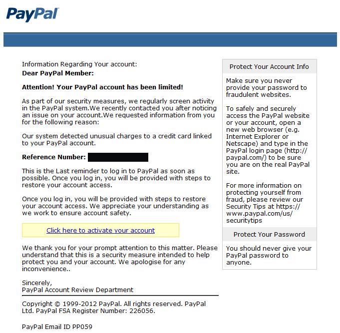 paypal mail